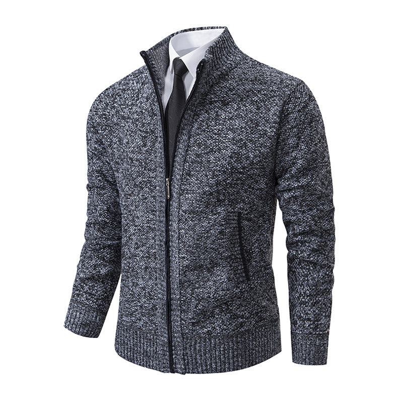"Herenvest in diverse kleuren met ritssluiting, thermische stof voor warmte en comfort, geschikt voor casual en semi-formeel.