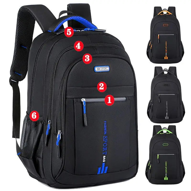 Ergonomische dagrugzak voor heren, waterdicht & functioneel. Ideaal voor stad en forenzen.