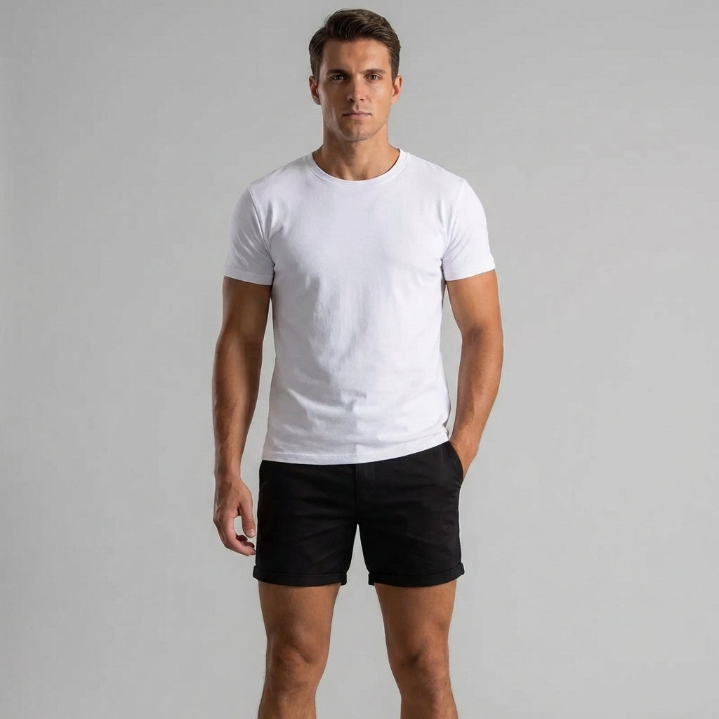 Heren zomershorts, comfortabel en casual voor warme dagen. Ideaal voor strand, vakantie of vrije tijd.