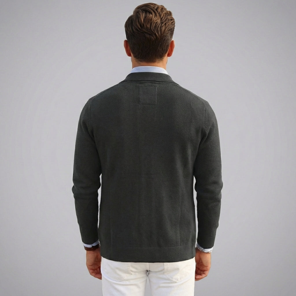 Veelzijdige heren blazer; ideaal voor smart casual outfits en lente/najaarsmode.