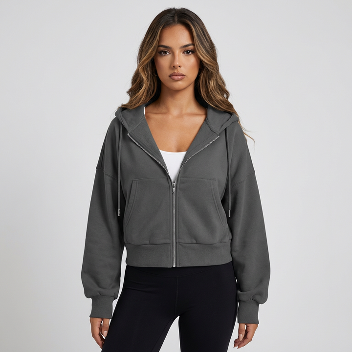 Dames graphic pullover sweatshirt met relaxte pasvorm, ideaal voor casual dagelijks comfort en streetwear.