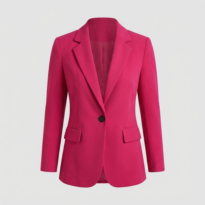 Casual damesblazer, makkelijk te combineren voor dagelijks gebruik. Comfortabele vrouwenmode.