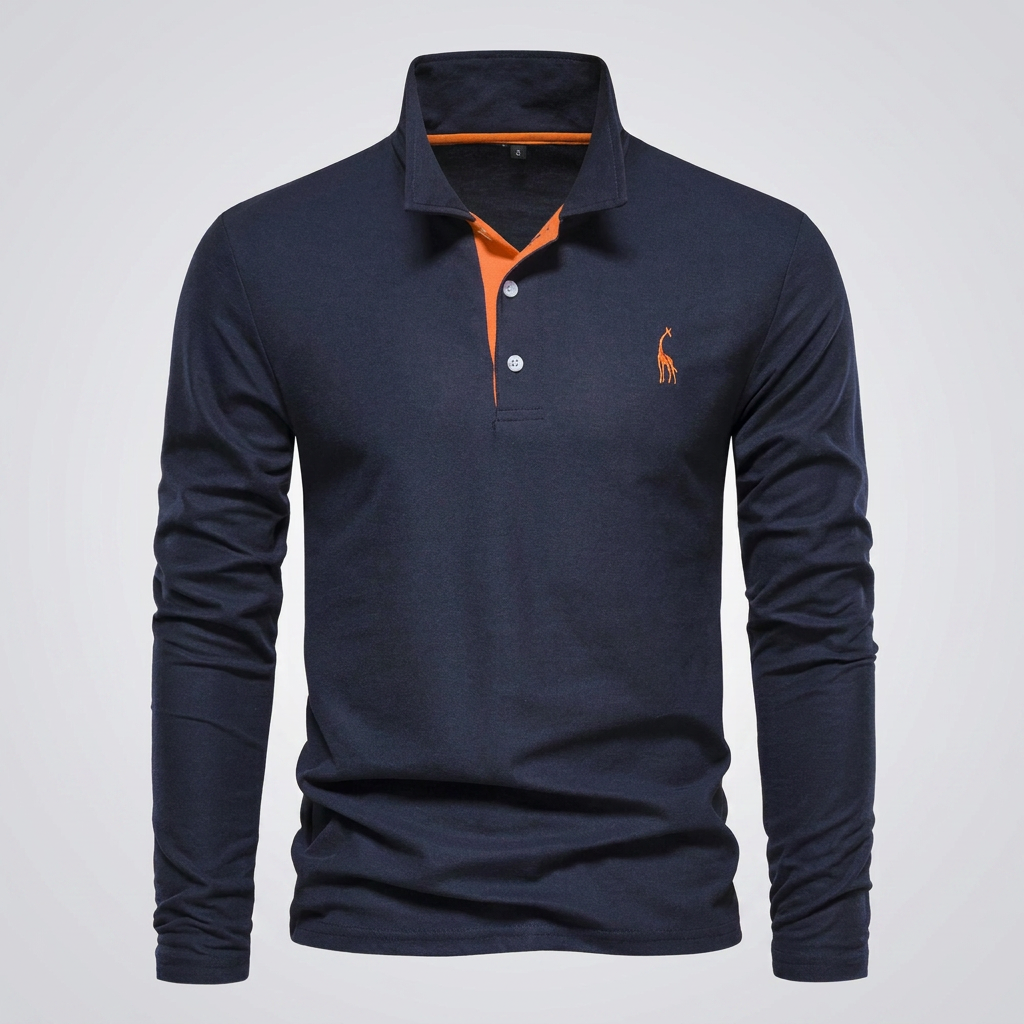 Heren poloshirt met knoopsluiting, perfect voor lente/zomer. Casual doch stijlvol, veelzijdig te combineren.