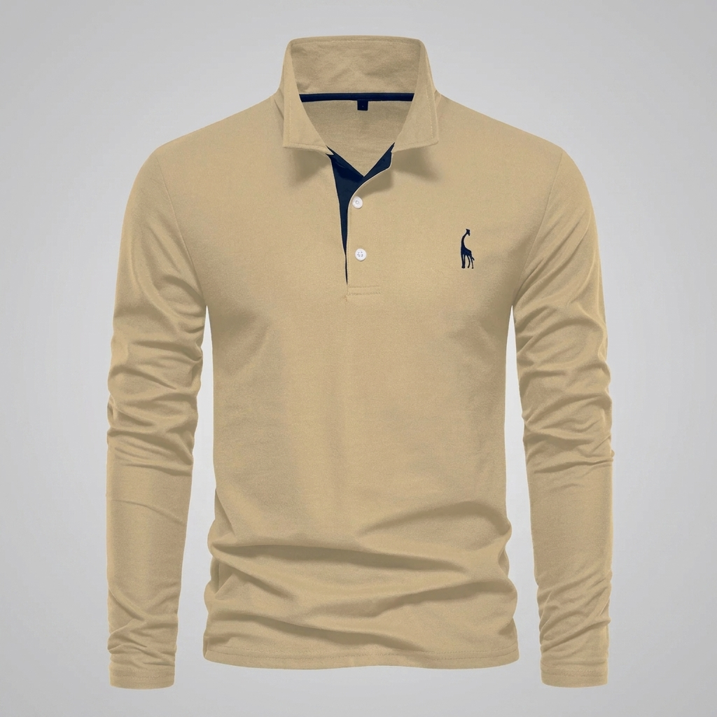 Ademend heren poloshirt met knoopsluiting. Ideaal voor een comfortabele en verzorgde zomerse look, stijlvol.