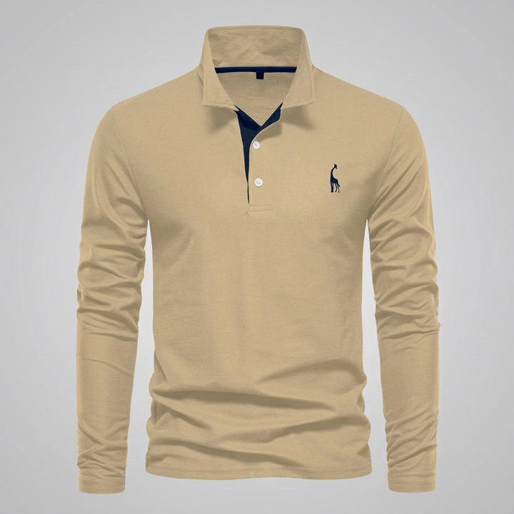 Ademend heren poloshirt met knoopsluiting. Ideaal voor een comfortabele en verzorgde zomerse look, stijlvol.