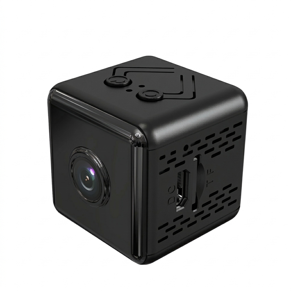 Smart home draadloze IP bewakingscamera voor 1080p thuisbeveiliging via WiFi, bedienbaar met app.