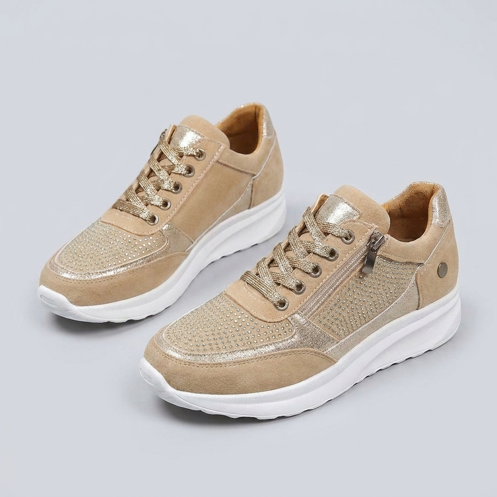 Trendy dames veterschoenen met dikke plateauzool, perfect voor een stijlvolle, comfortabele look.