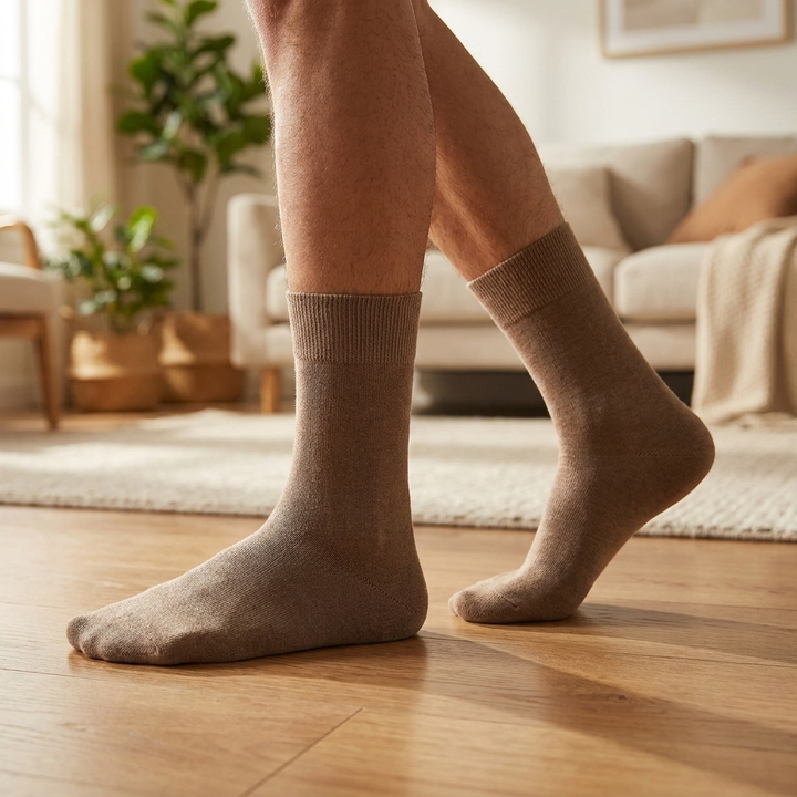 Dames wollen hygiënesokken (5-pack) voor warme en frisse voeten.