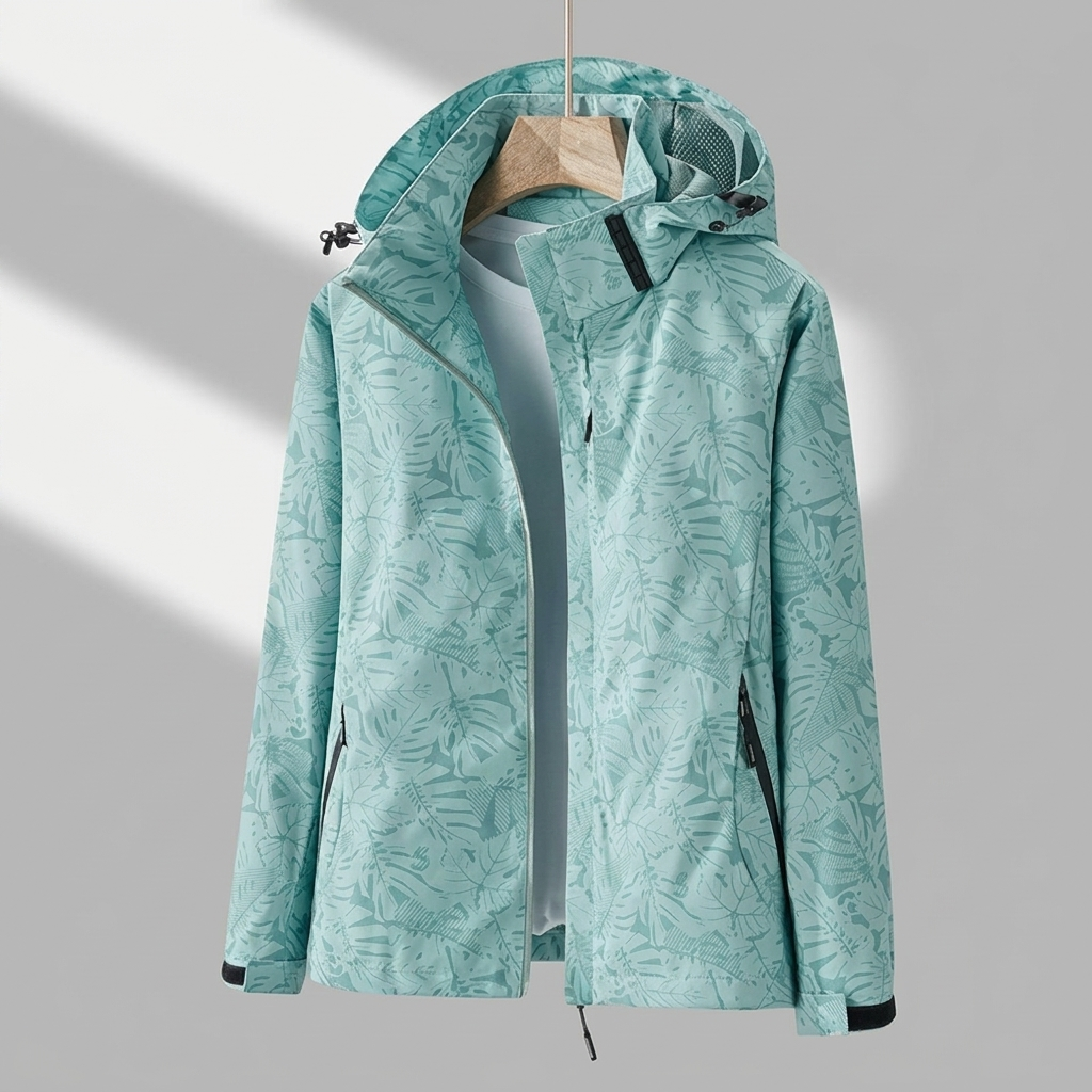 Praktische damesjas met waterdichte & ademende stof en capuchon. Ideaal als winddichte bovenkleding voor alle seizoenen.
