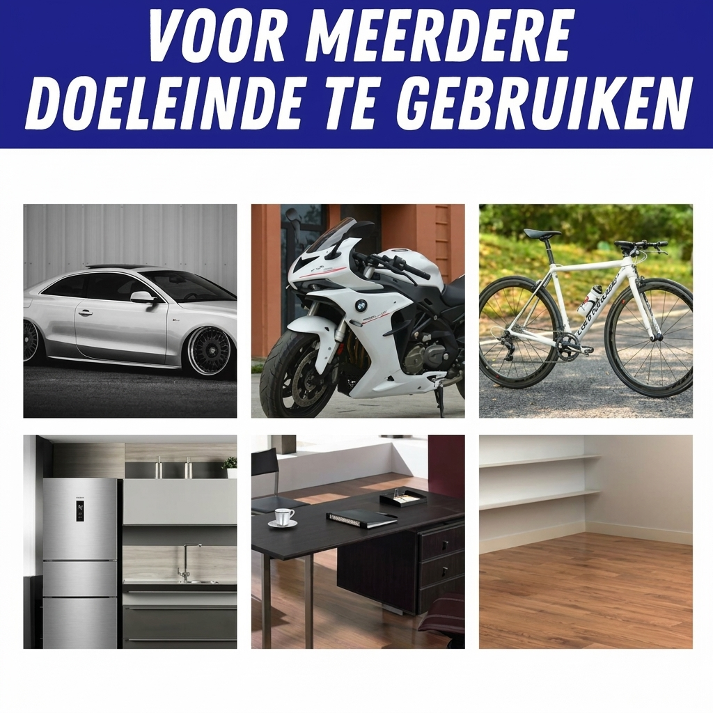 Handige autolakstift gebruikt voor het verwijderen van krassen en het retoucheren van voertuiglak.
