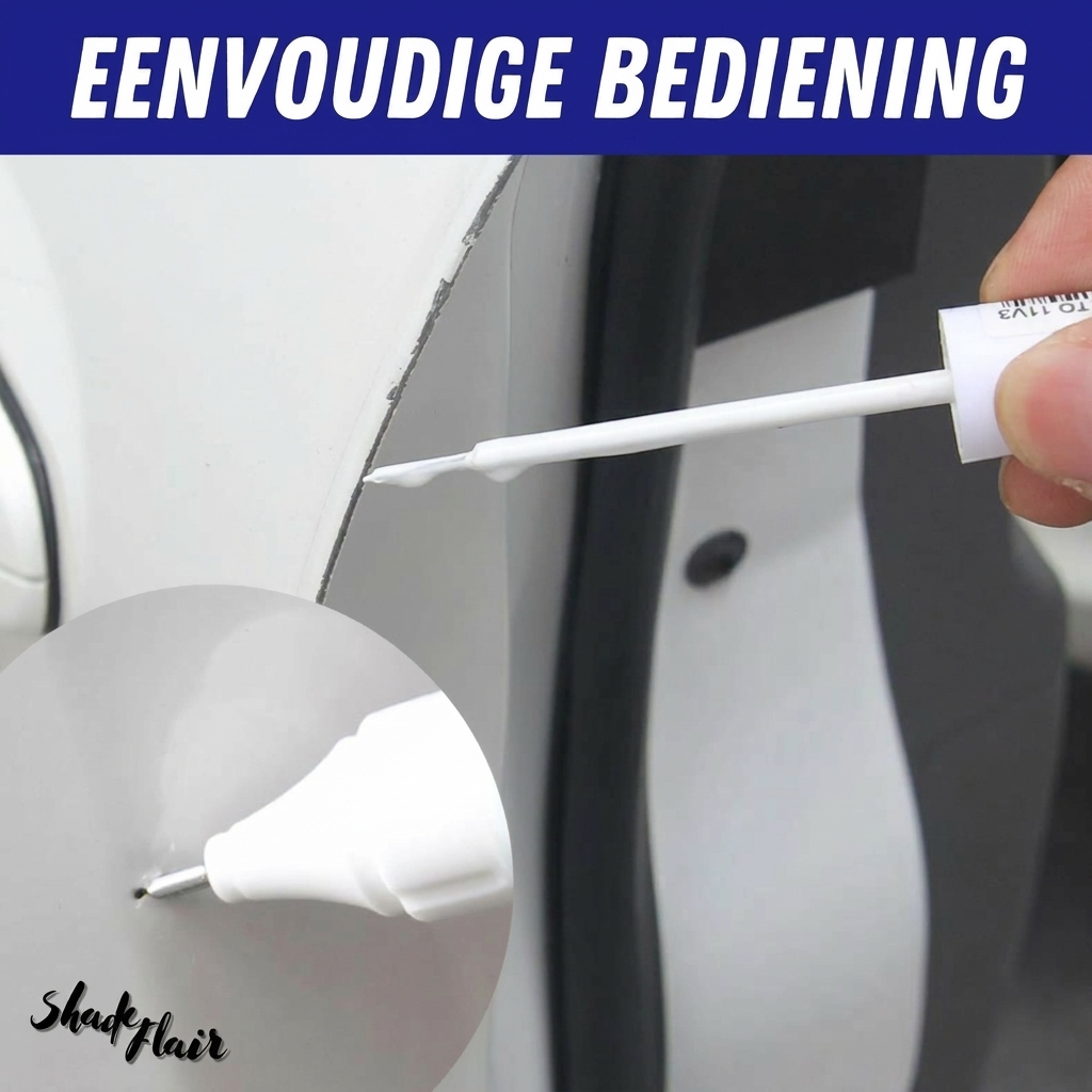 Retoucheerpen voor auto-onderhoud, herstelt lakbeschadigingen snel en effectief. Voor een perfecte afwerking.