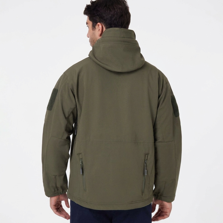 Robuuste unisex outdoorkledingset, waterdicht & winddicht, ideaal voor avontuur en wandelen.