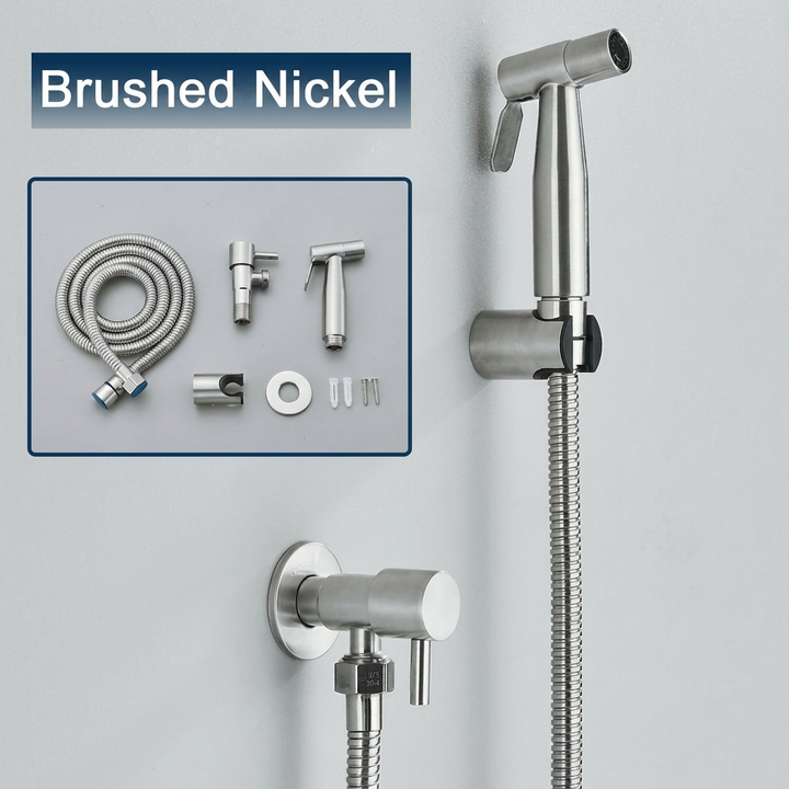 Hygiënische bidetsproeier voor toilet. Eenvoudige installatie, waterbesparend, zorgt voor dagelijkse frisheid.