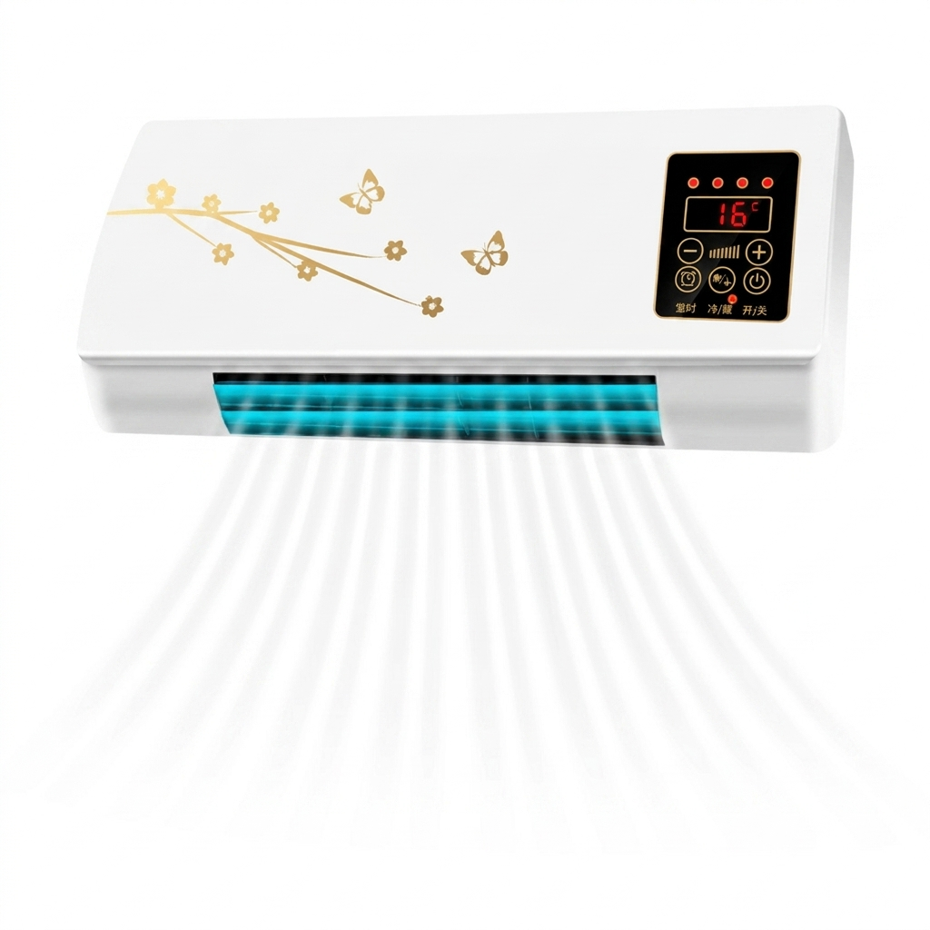 Compacte, energiezuinige en draagbare airco koeler WC2026, perfect als stille ventilator voor slaapkamer of kantoor.
