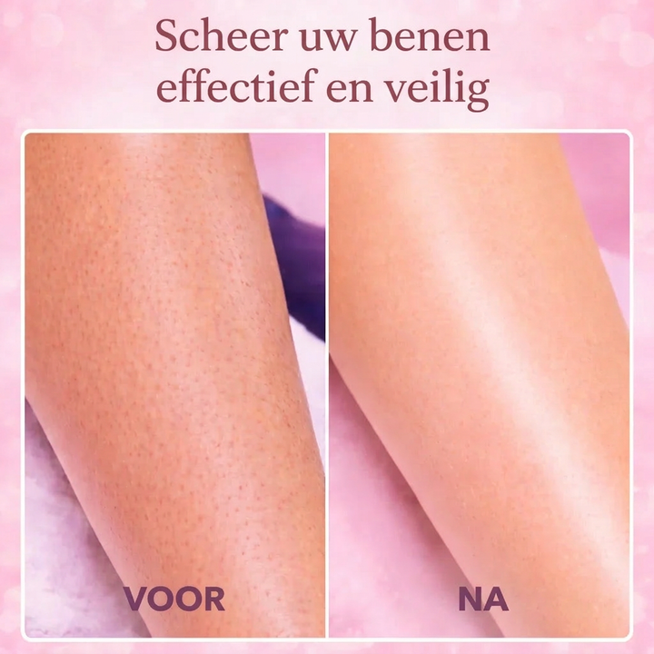Zachte en veilige dames intieme trimmer. Haarverwijdering voor gevoelige huid, waterdicht en USB-C.