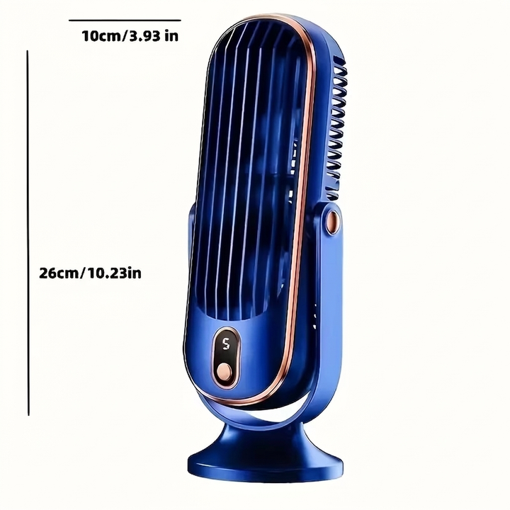 Stille persoonlijke ventilator en luchtkoeler, essentieel voor comfortabel thuisgebruik of op kantoor.