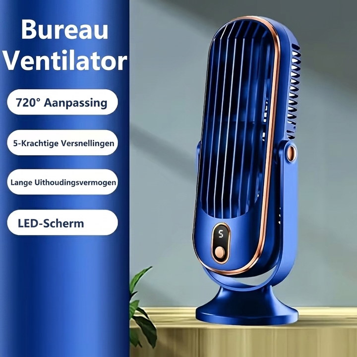 Energiezuinige luchtkoeler/ventilator, een compacte oplossing voor persoonlijke verkoeling in elke kamer.