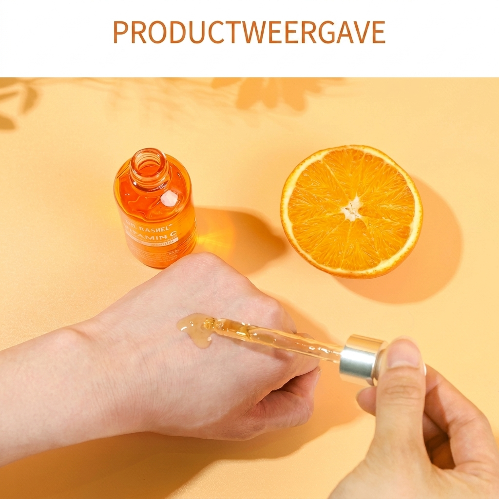 Huidverzorging met Hydraterend Vitamine C serum WC2026. Bevordert een egale, stralende huid en anti-aging.