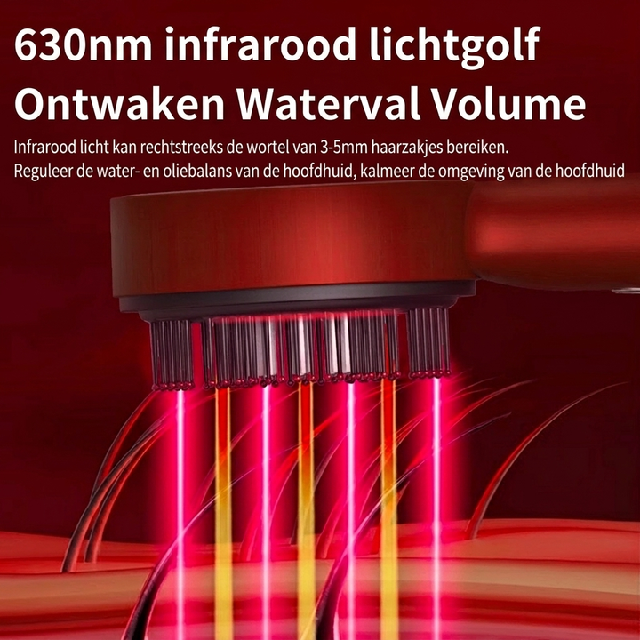 De innovatieve elektrische hoofdhuidstimulator: voor gezond haar, vermindert stress en bevordert groei.