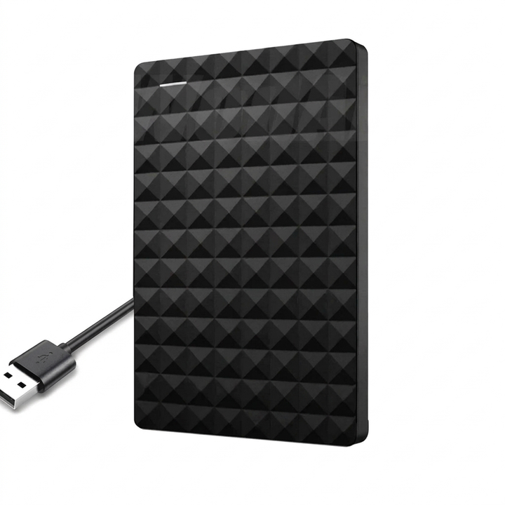 Externe harde schijf USB 3.0 voor snelle dataopslag van pc, Mac en PS5. Compact en draagbaar.