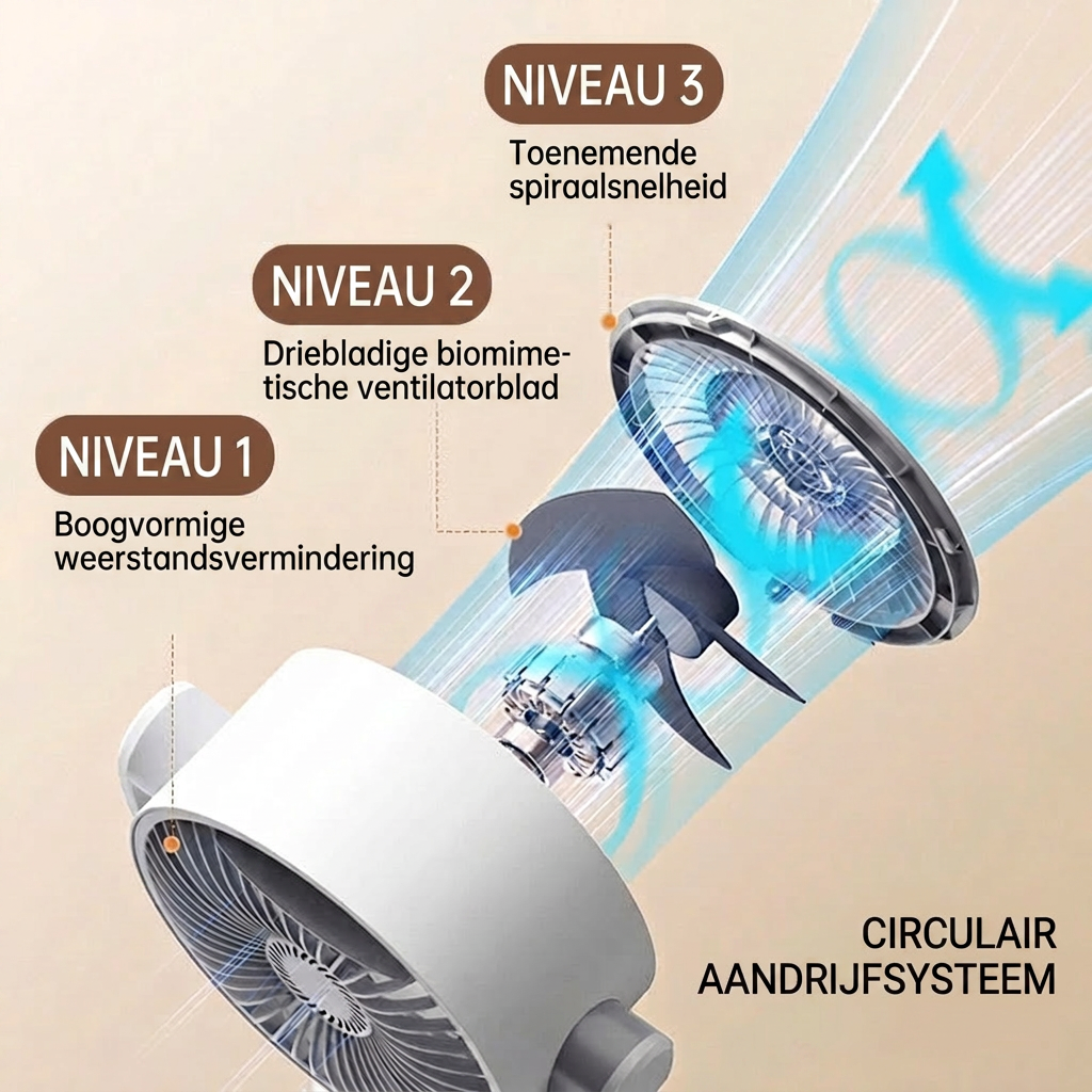 Krachtige stille vloerventilator mvb26 met afstandsbediening voor een aangenaam koel binnenklimaat. [[lstfy-media:5]]