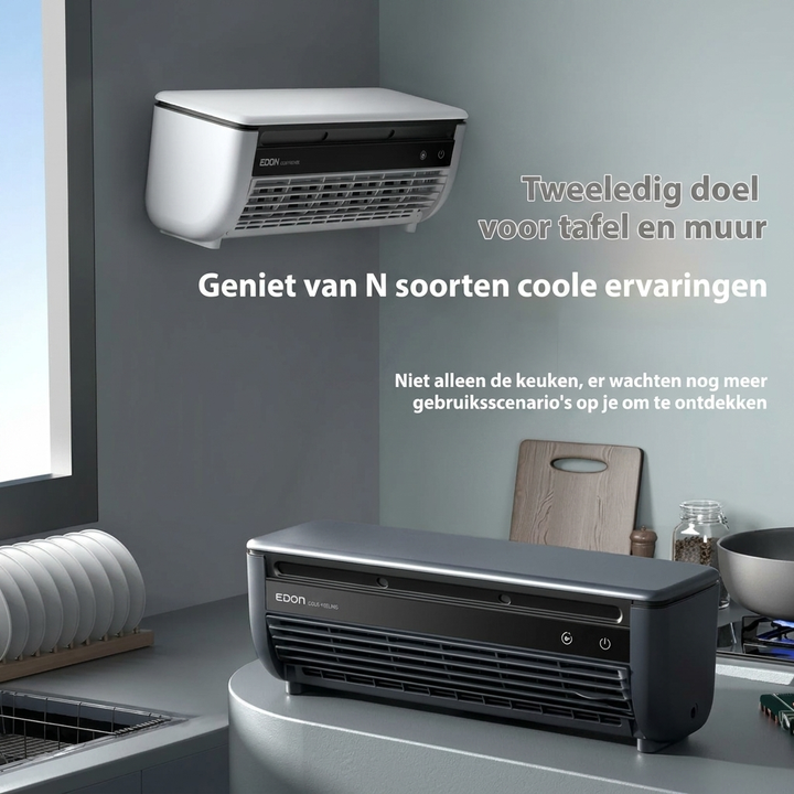 Stille wandairco voor snelle koeling tijdens de zomermaanden. Ideaal voor huis en kantoor comfort.