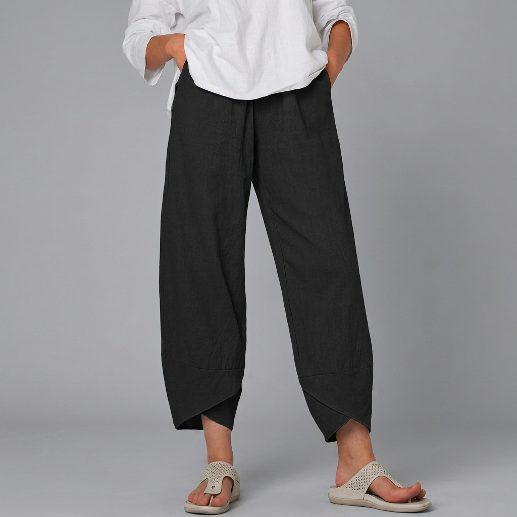 Comfortabele rechte damesbroek (CJ26) voor elke gelegenheid; ideaal voor casual of kantoor.