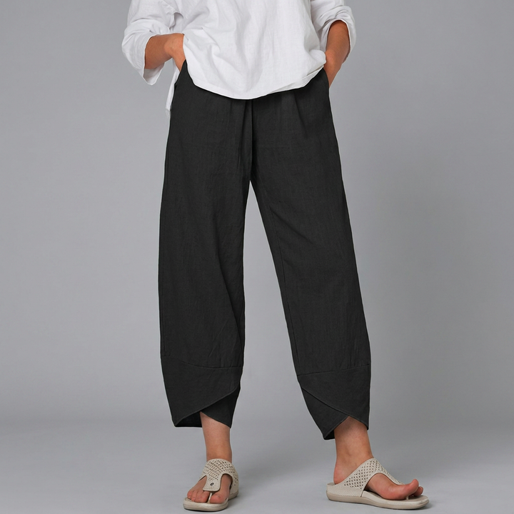Comfortabele rechte damesbroek (CJ26) voor elke gelegenheid; ideaal voor casual of kantoor.