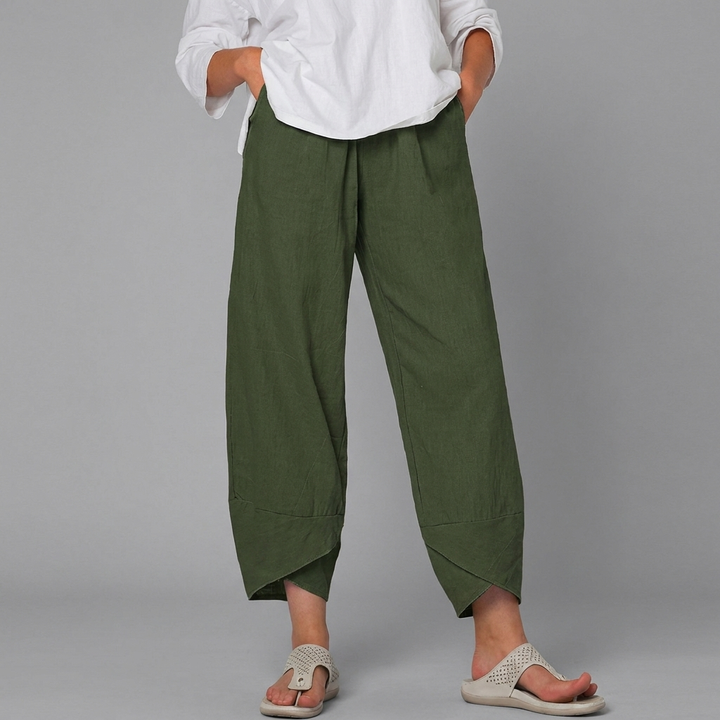 Basic rechte damesbroek (CJ26), comfortabel en stijlvol voor zowel kantoor als casual damesmode.