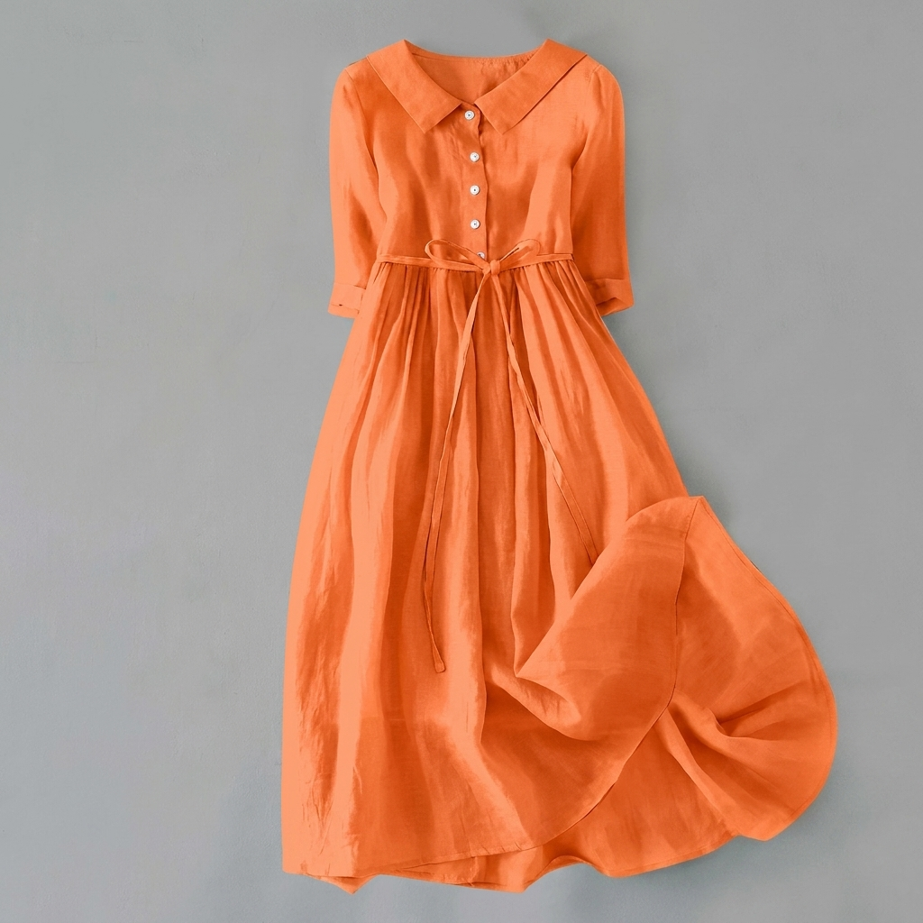Vrouwelijke vintage plissé rok met chique veterdetail. Lange damesrok in retro stijl, ideaal voor zomerse dagen.