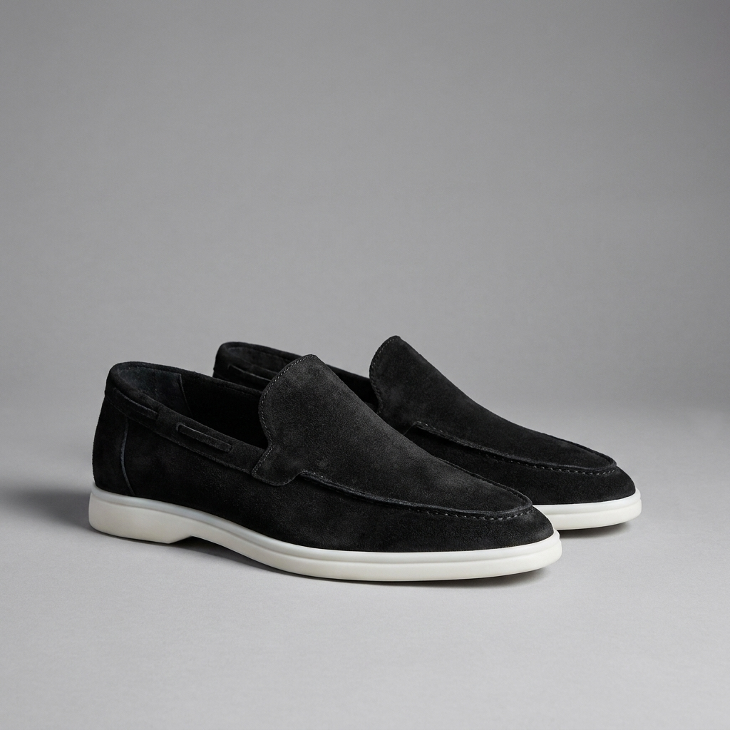 Stijlvolle heren instaploafers met platte zool, comfortabel voor dagelijks casual gebruik en herenmode.