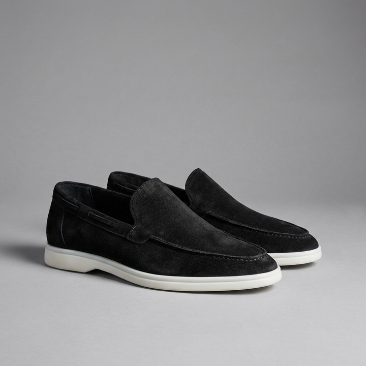Stijlvolle heren instaploafers met platte zool, comfortabel voor dagelijks casual gebruik en herenmode.