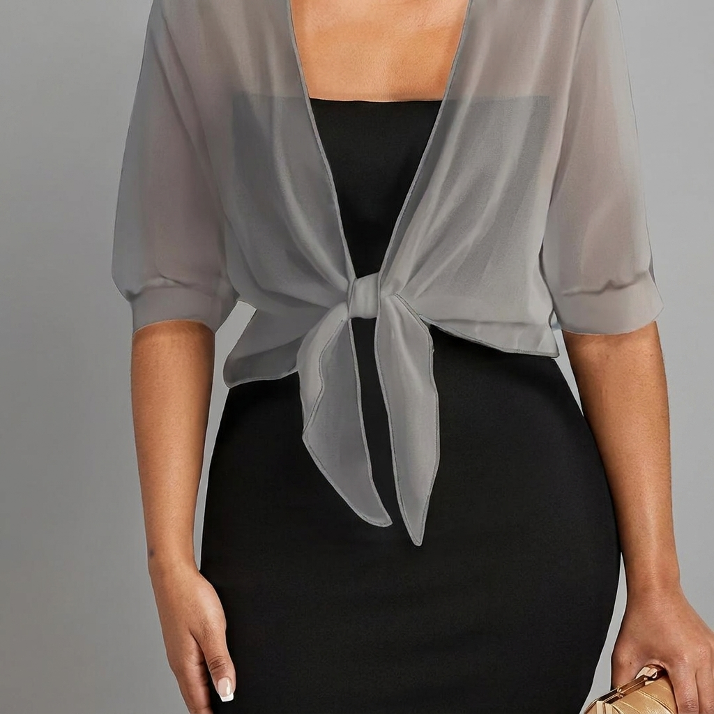 Veelzijdig lichtgewicht dames cardigan met sjaalkraag, perfect voor zowel casual als chique gelegenheden.