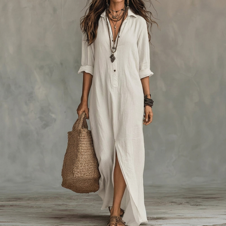 Losvallende zomer top voor dames, een basic item met korte mouwen en ronde hals, perfect voor elke outfit.
