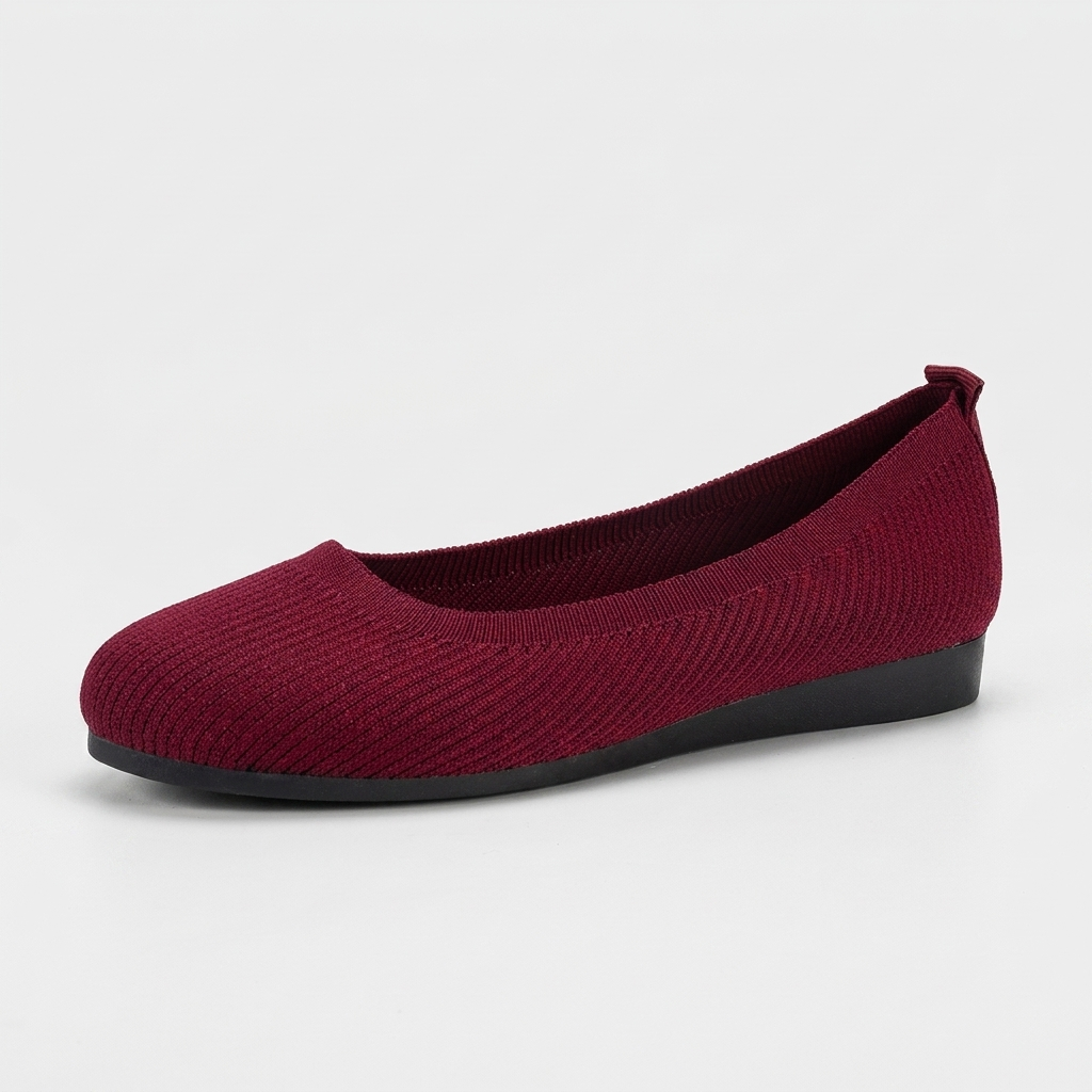 Comfortabele dames platte instapschoenen, ronde neus. Perfect voor casual en stijlvolle zomeroutfits.
