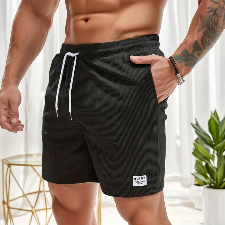 Stijlvolle casual herenshorts voor zomerse streetwear, perfect voor vakantie en vrije tijd.