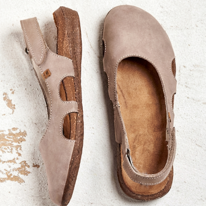 Dames casual platte sandalen CJ26 met comfortabel hielbandje; perfect voor zomer en dagelijks gebruik.