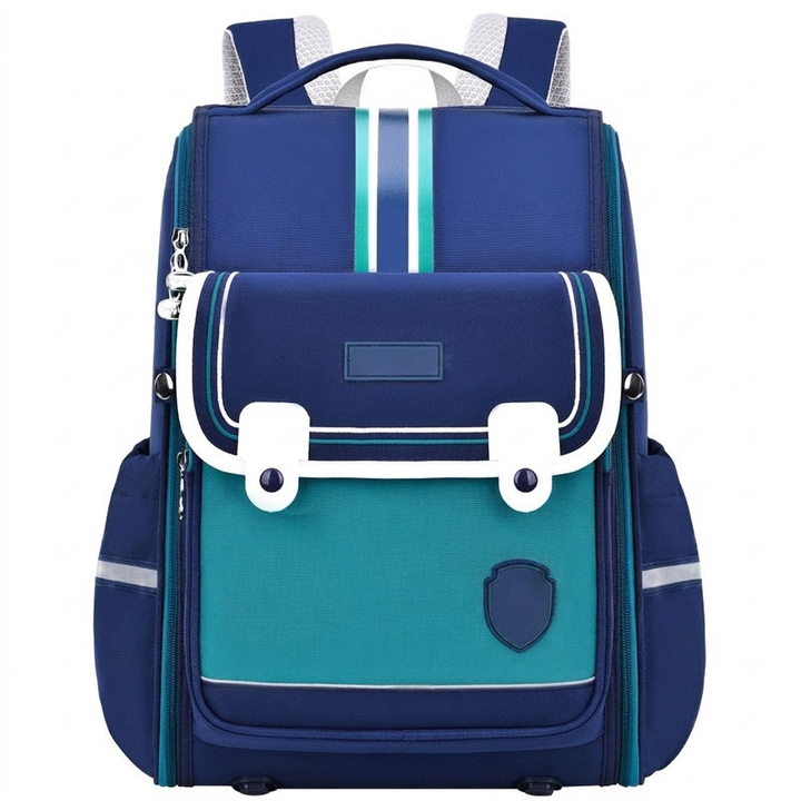 Ruime meisjes schooltas, lichtgewicht ontwerp en ergonomische rugbescherming voor kinderen.