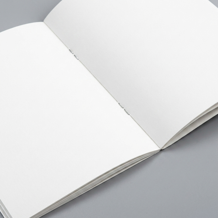 Handige navulling voor reisnotitieboek; perfect voor onderweg, schetsen en snelle notities; compact formaat.