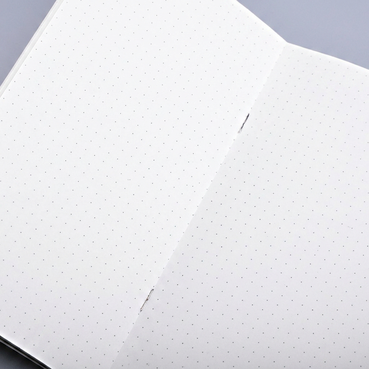 Blanco notitieboek navulling voor creatief gebruik; ideaal schetsboek of dagboek voor inspiratie onderweg.
