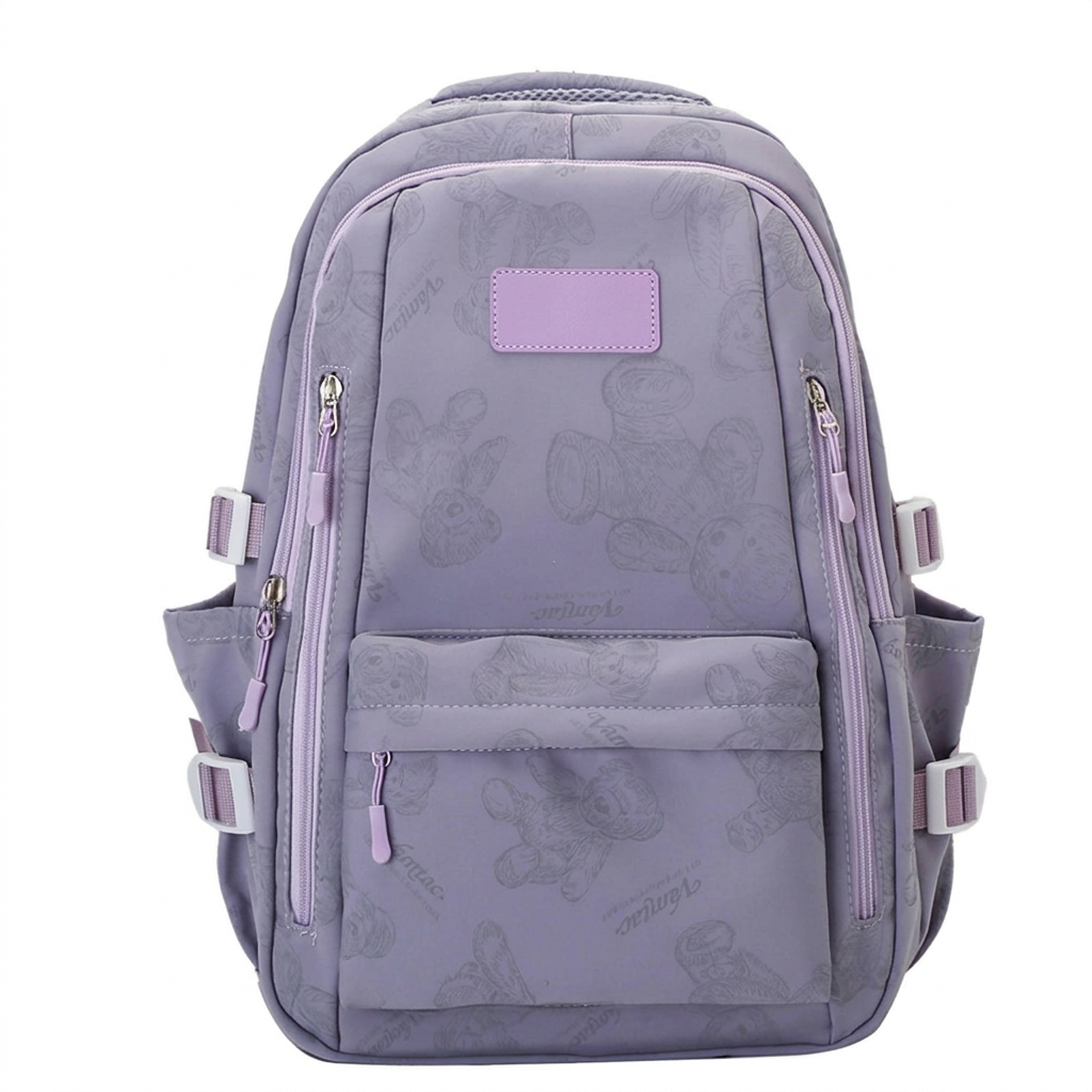 Comfortabele dagelijkse rugzak van stof, unisex model, geschikt als werkrugzak voor laptop en boeken.