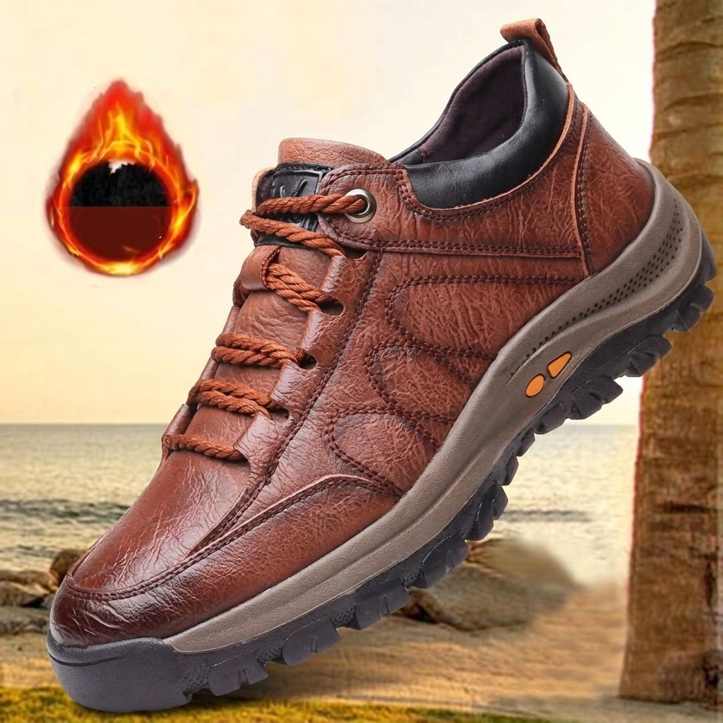 Duurzame heren casual wandelschoenen, sportief en comfortabel voor herfst outdoor gebruik.
