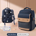 Noble Blauw klein enkele schooltas