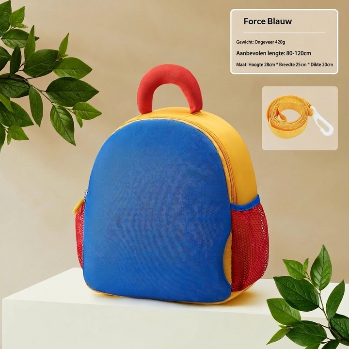 Schattige meisjesrugzak met cartoonprint, handig als speelgoedtas of voor een dagje uit. Perfect voor kinderen.