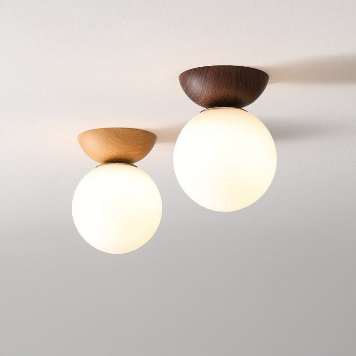 Stijlvolle Hikari design plafondlamp, LED verlichting, ideaal voor een modern interieur.