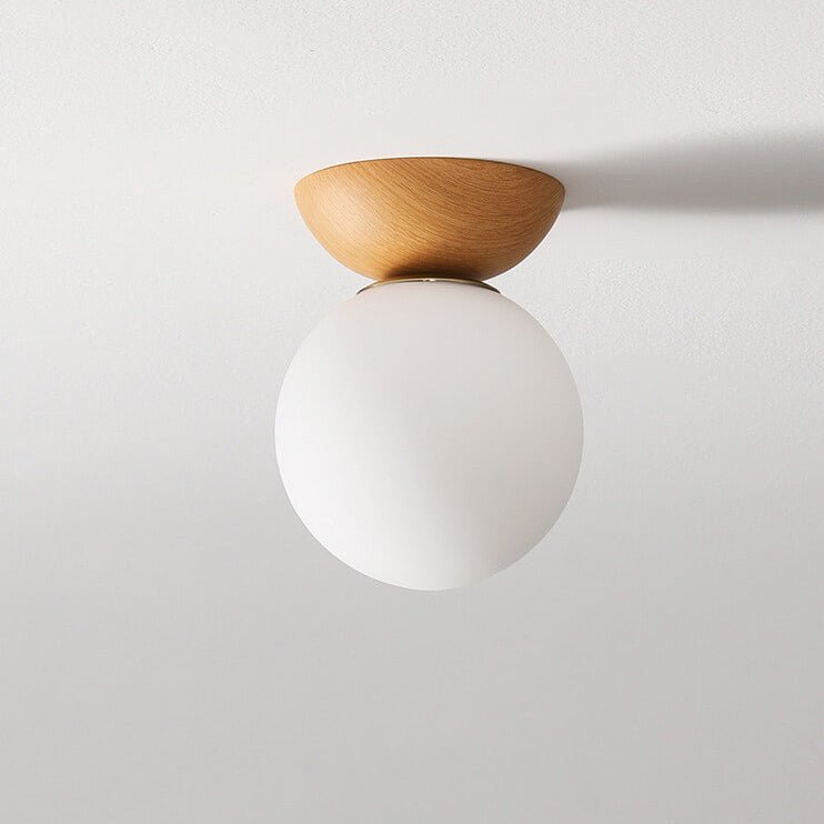 Hikari plafondlamp, Japans minimalistisch, met warme LED verlichting voor woonruimtes.