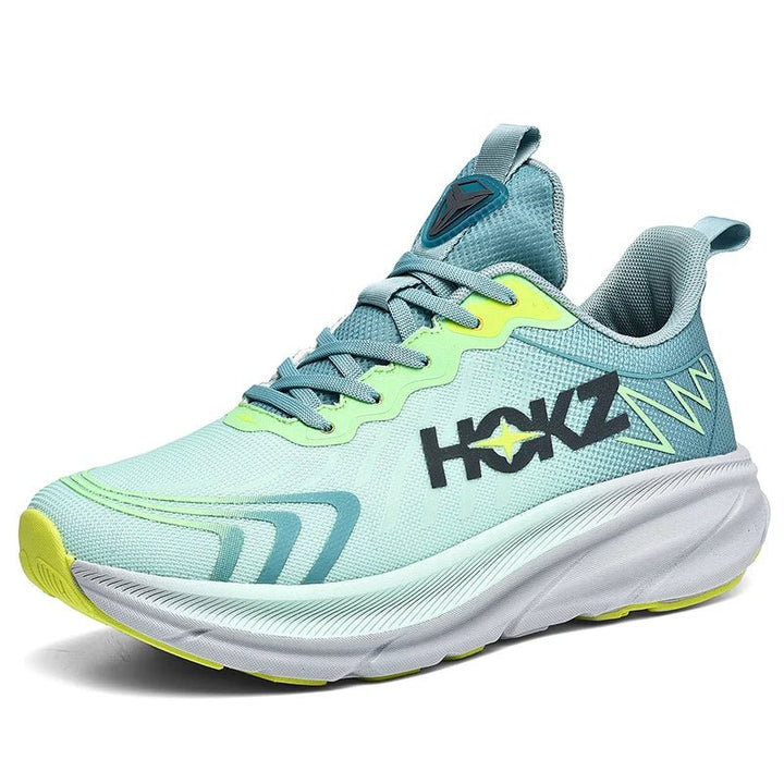 Moderne unisex sportschoenen in zwart/grijs, comfortabel en lichtgewicht, perfect voor heren en dames.