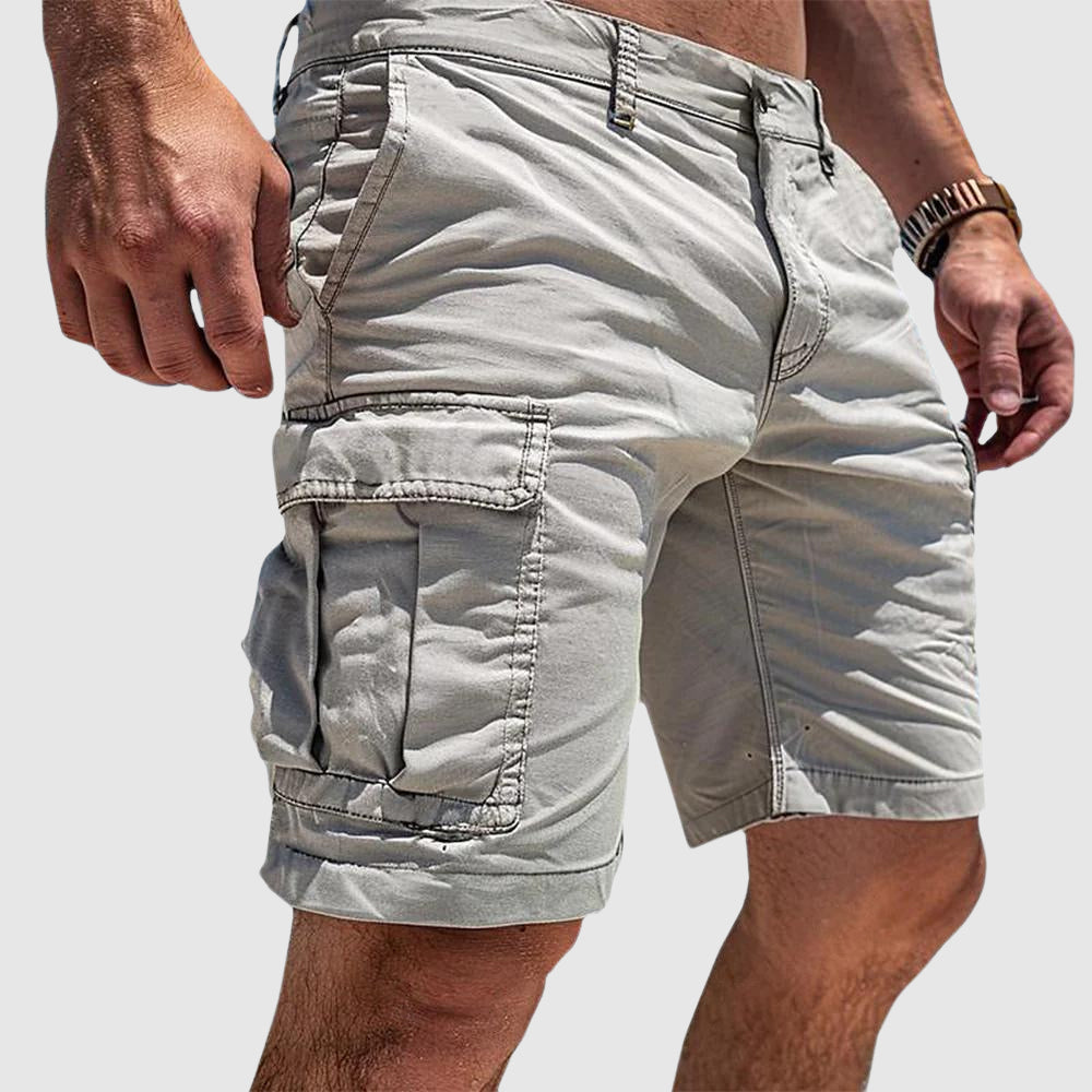 Comfortabele heren cargo shorts voor vrije tijd en zomer. Stijlvol en praktisch voor elke dag.