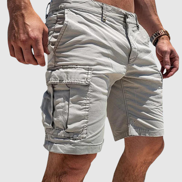 Comfortabele heren cargo shorts voor vrije tijd en zomer. Stijlvol en praktisch voor elke dag.