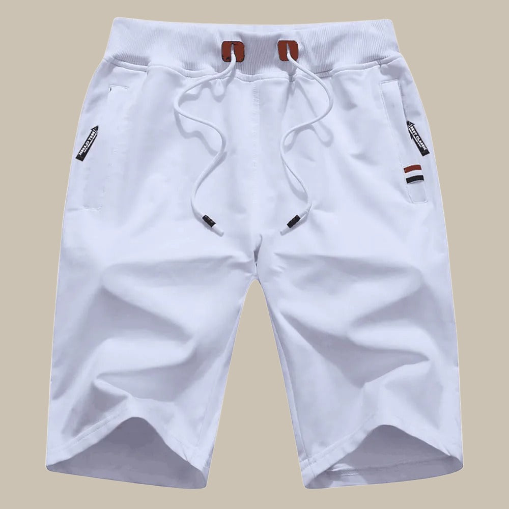 Veelzijdige herenshorts, perfecte mix van sportief en casual. Comfortabele herenbroek voor zomerse dagen en vrije tijd.